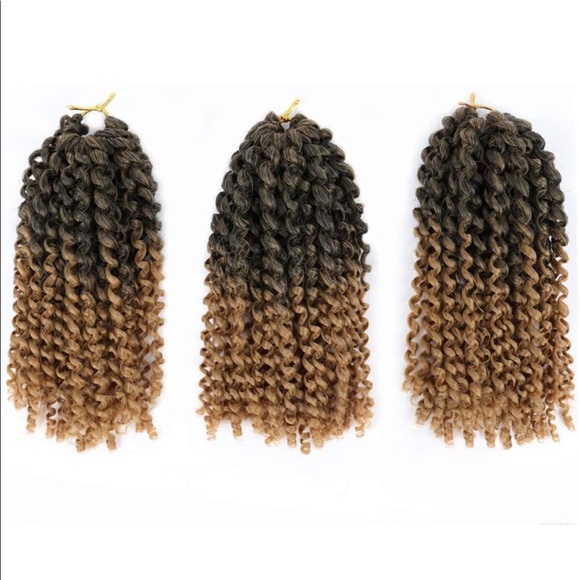 Flyteng 8 inch curl ombré braiding hair - Picture 3 of 6
